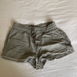 Cloth & Stone Linen-Blend Shorts